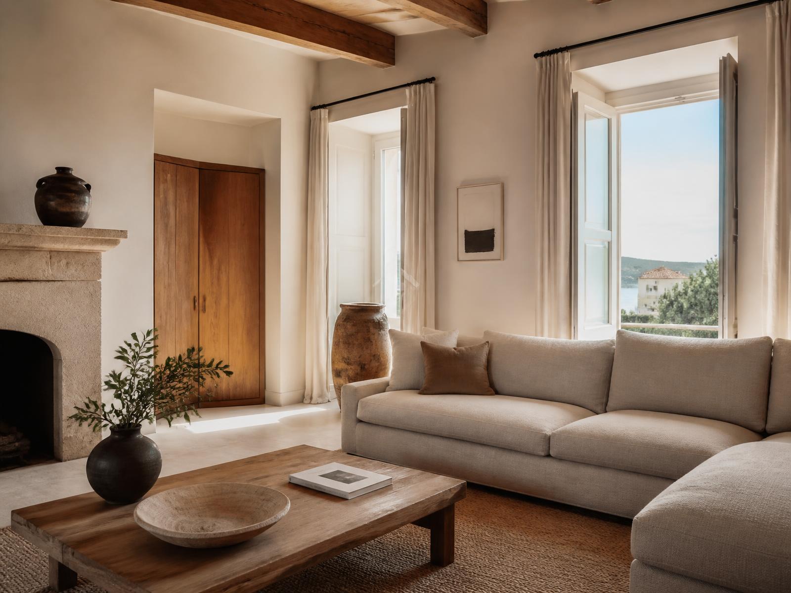 Interior de um imóvel premium em Portugal